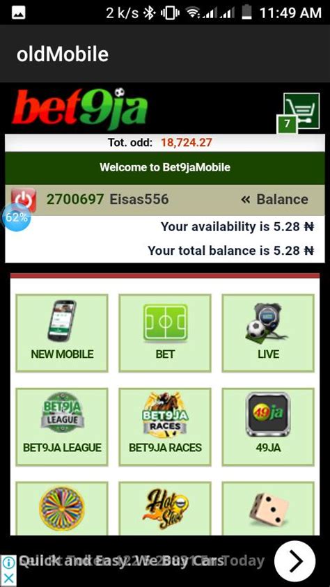 old mobile bet9ja shop|Bet9ja .